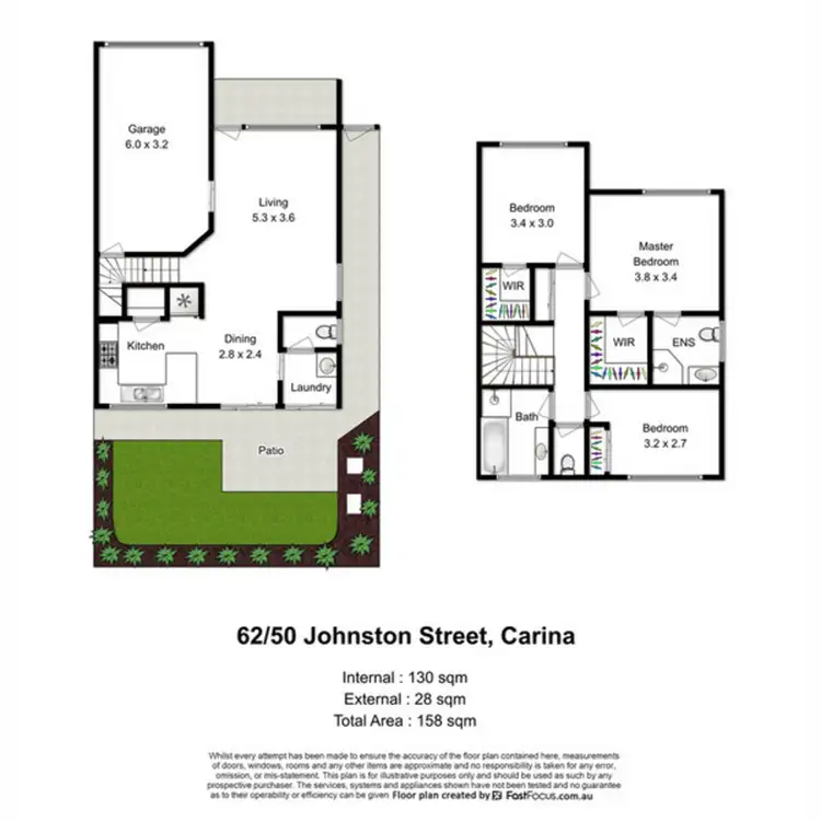 Floorplan of Homely unit listing, 62/50 Johnston Street, Carina QLD 4152