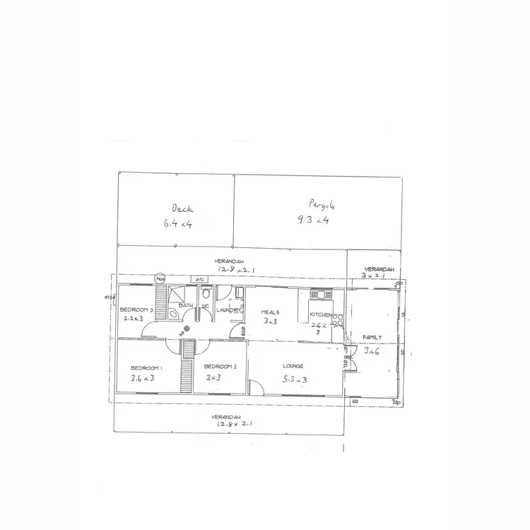Floorplan of Homely house listing, 22 Industrial Street, Sevenhill SA 5453