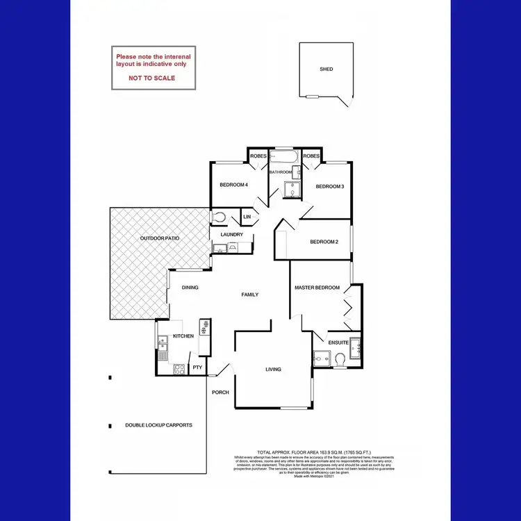 Floorplan of Homely house listing, 4 Tees Court, Beechboro WA 6063