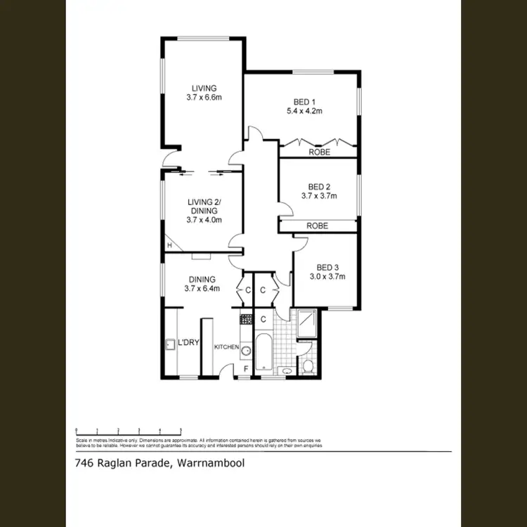 Floorplan of Homely house listing, 746 Raglan Parade, Warrnambool VIC 3280