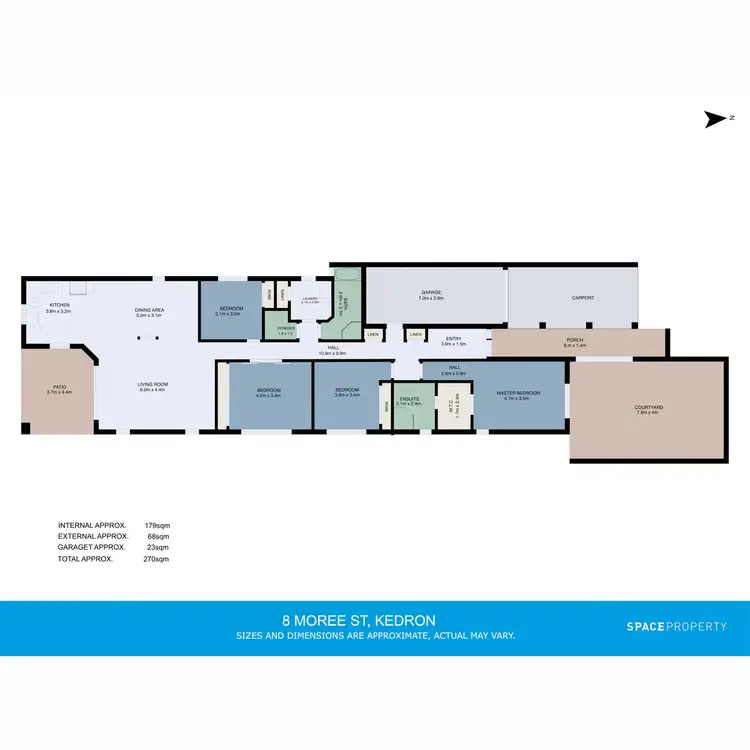Floorplan of Homely house listing, 8 Moree Street, Kedron QLD 4031