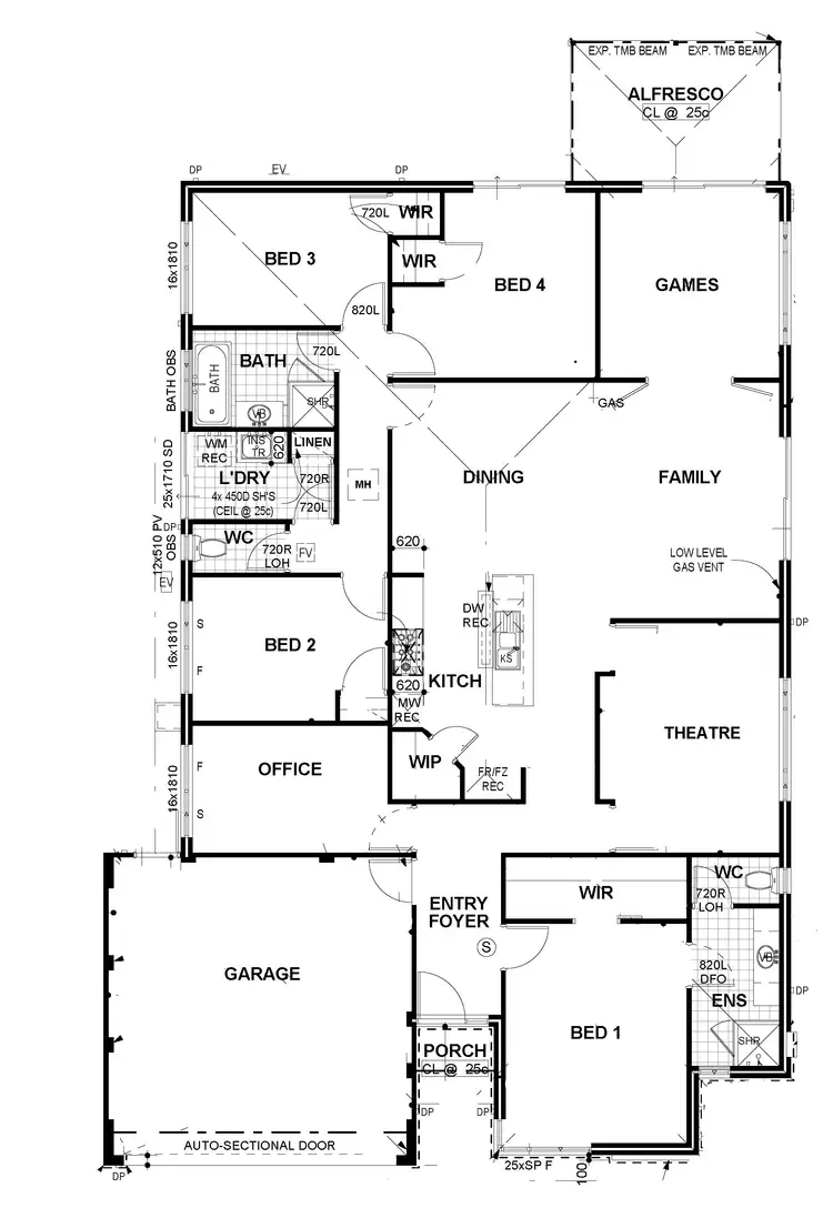 Floorplan of Homely house listing, 3 Crouch Place, Canning Vale WA 6155