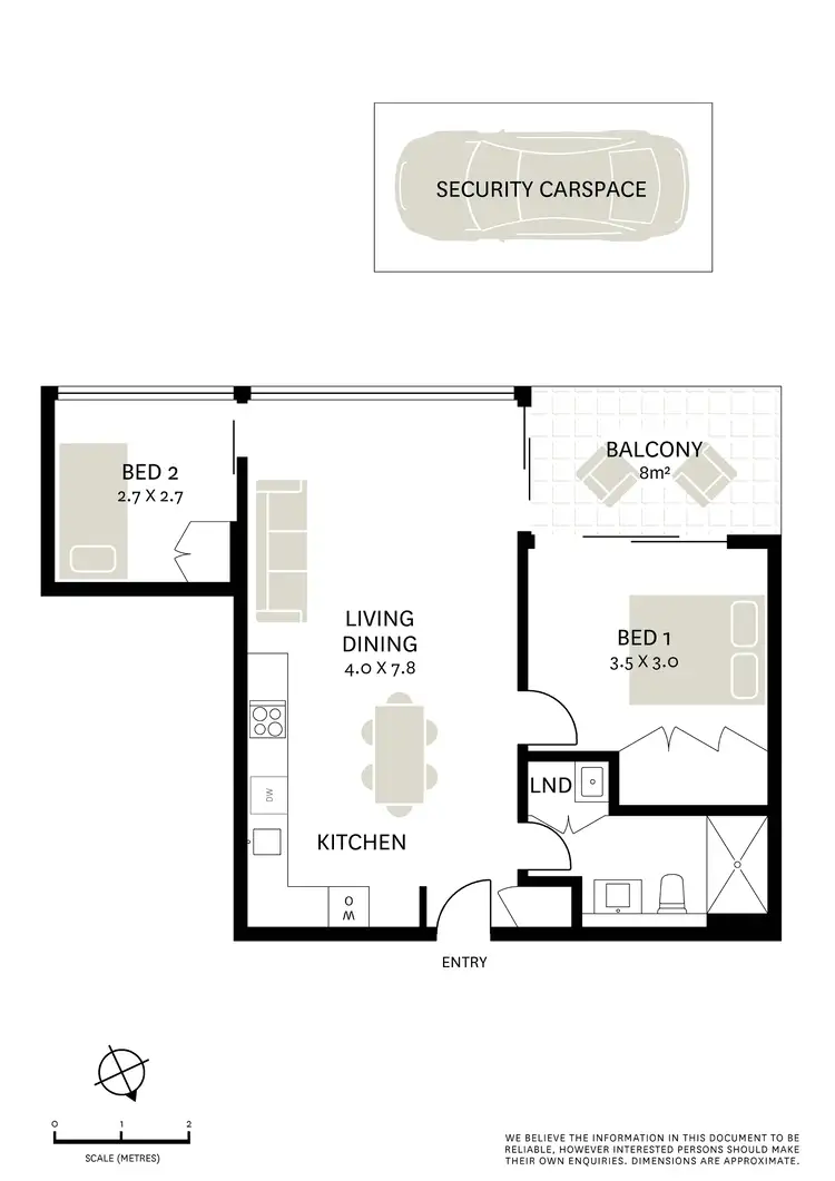 Floorplan of Homely apartment listing, 101/110 Elliott Street, Balmain NSW 2041
