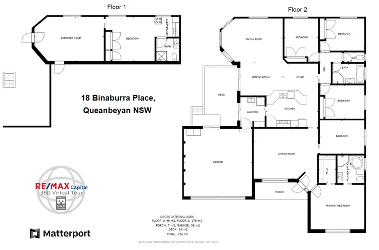 Floorplan of Homely house listing, 18 Binaburra Place, Queanbeyan NSW 2620