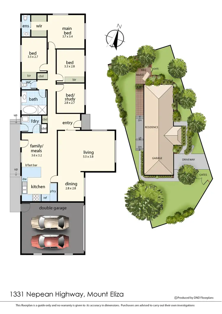 Floorplan of Homely house listing, 1331 Nepean Highway, Mount Eliza VIC 3930