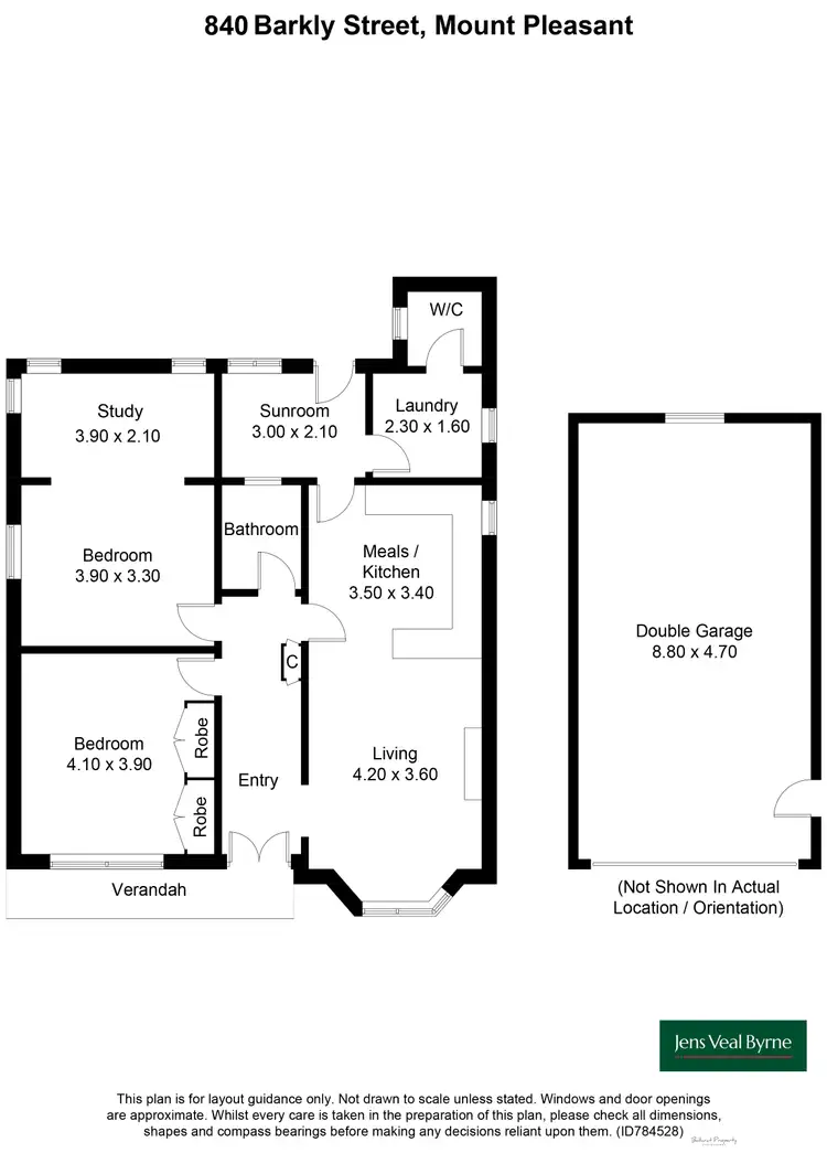 Floorplan of Homely house listing, 840 Barkly Street, Mount Pleasant VIC 3350