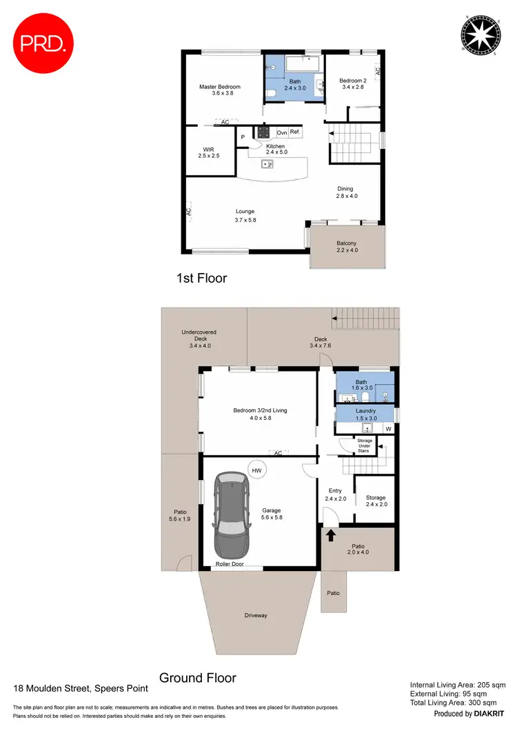 Floorplan of Homely house listing, 18 Moulden Street, Speers Point NSW 2284
