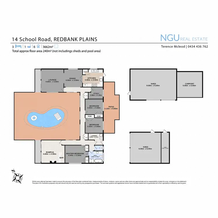 Floorplan of Homely house listing, 14 School Road, Redbank Plains QLD 4301