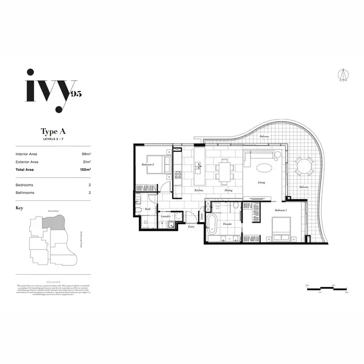 Floorplan of Homely apartment listing, 401/95 Old Burleigh Road, Broadbeach QLD 4218