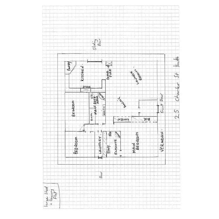 Floorplan of Homely house listing, 25 Charles Street, Yacka SA 5470