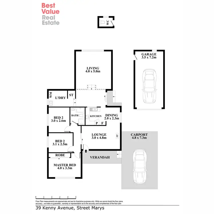 Floorplan of Homely house listing, 39 Kenny Avenue, St Marys NSW 2760