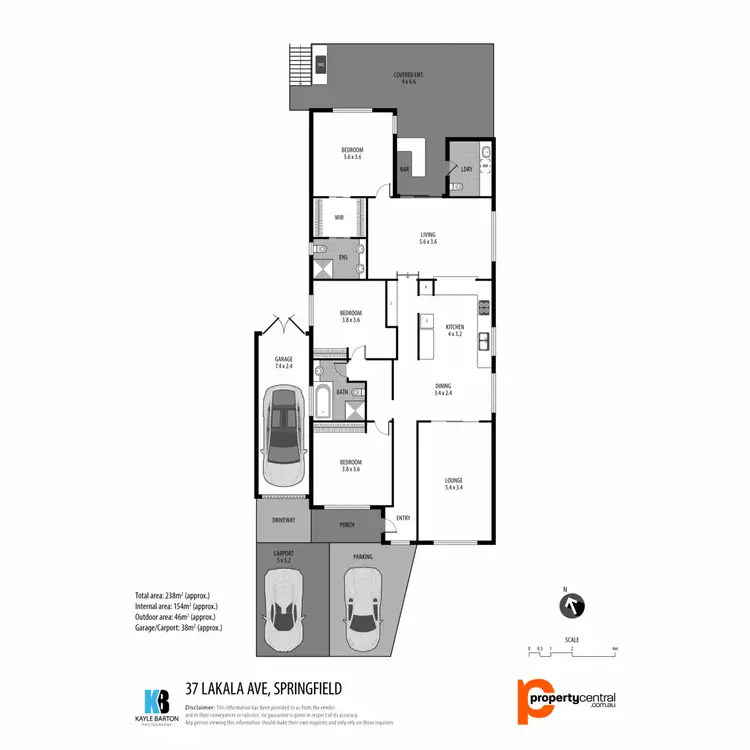 Floorplan of Homely house listing, 37 Lakala Avenue, Springfield NSW 2250