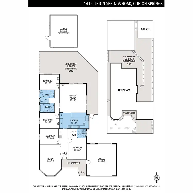 Floorplan of Homely house listing, 141 Clifton Springs Road, Clifton Springs VIC 3222