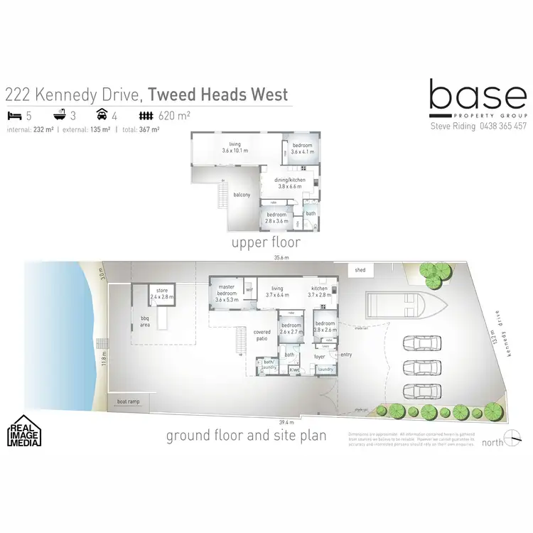 Floorplan of Homely house listing, 222 Kennedy Drive, Tweed Heads West NSW 2485