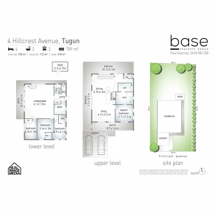Floorplan of Homely house listing, 4 Hillcrest Avenue, Tugun QLD 4224