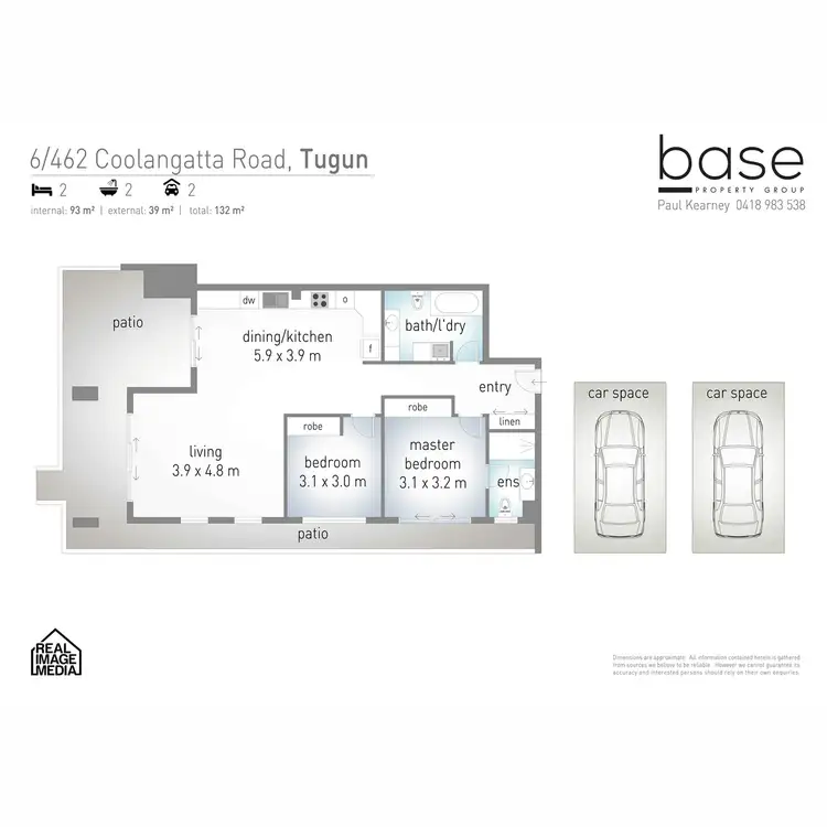 Floorplan of Homely unit listing, 6/462 Coolangatta Road, Tugun QLD 4224