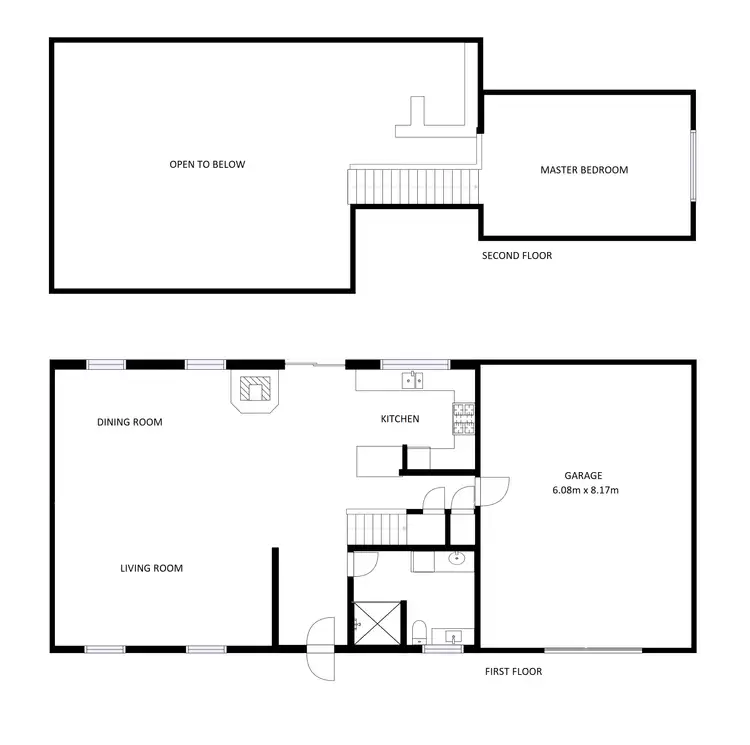 Floorplan of Homely house listing, 44 Isaacs Avenue, Yackandandah VIC 3749