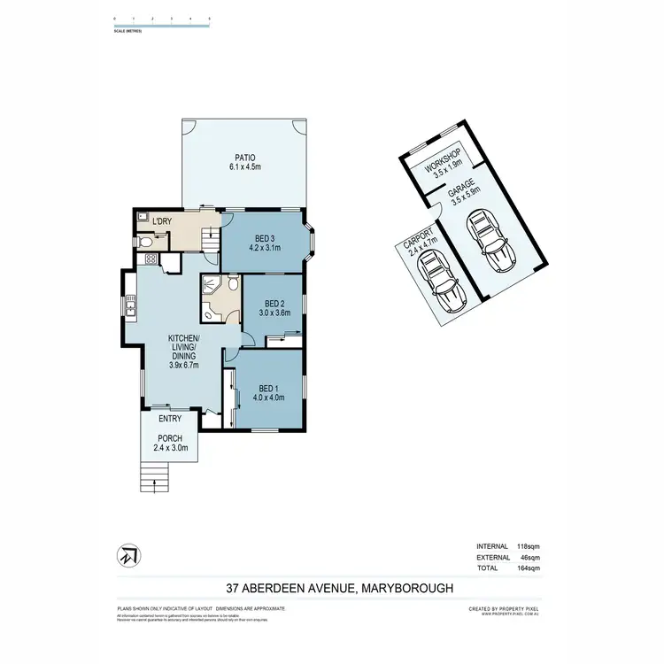 Floorplan of Homely house listing, 37 Aberdeen Avenue, Maryborough QLD 4650