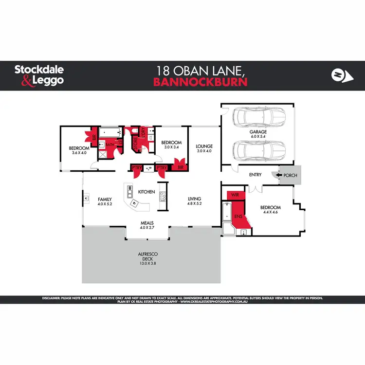 Floorplan of Homely house listing, 18 Oban Lane, Bannockburn VIC 3331