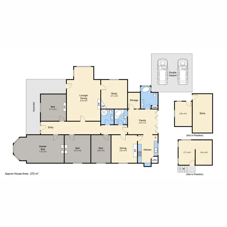 Floorplan of Homely house listing, 217 Palmerston Avenue, Dromana VIC 3936
