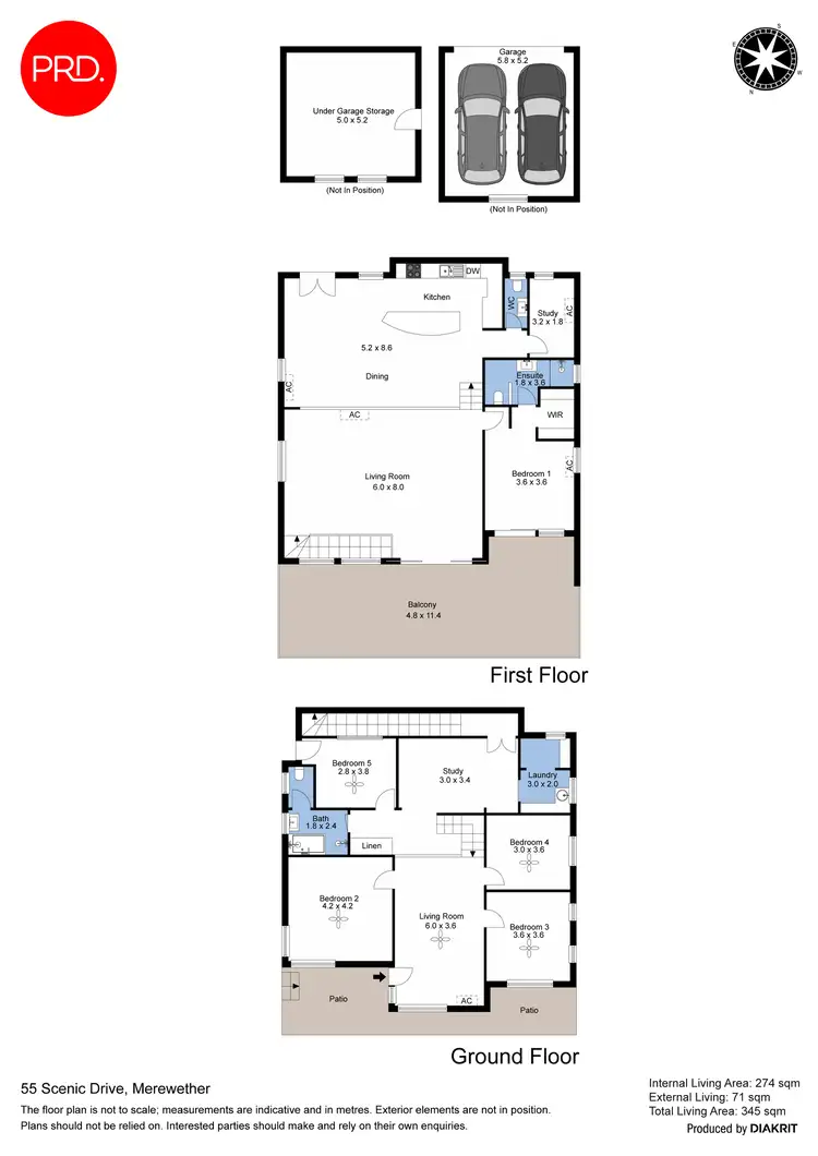 Floorplan of Homely house listing, 55 Scenic Drive, Merewether NSW 2291