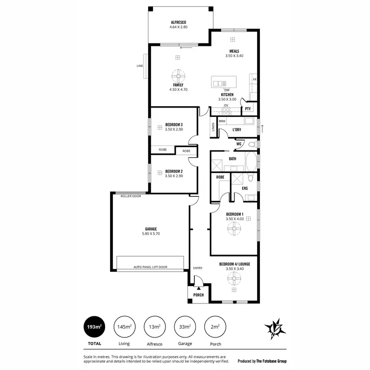 Floorplan of Homely house listing, 4 Union Station Drive, Seaford Meadows SA 5169