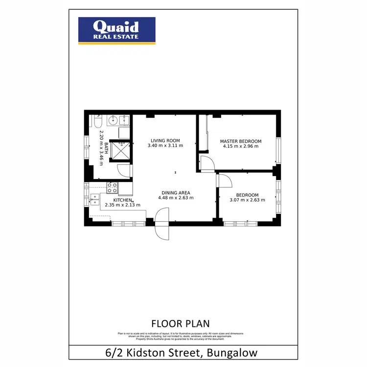 Floorplan of Homely apartment listing, 6/2 Kidston Street, Bungalow QLD 4870
