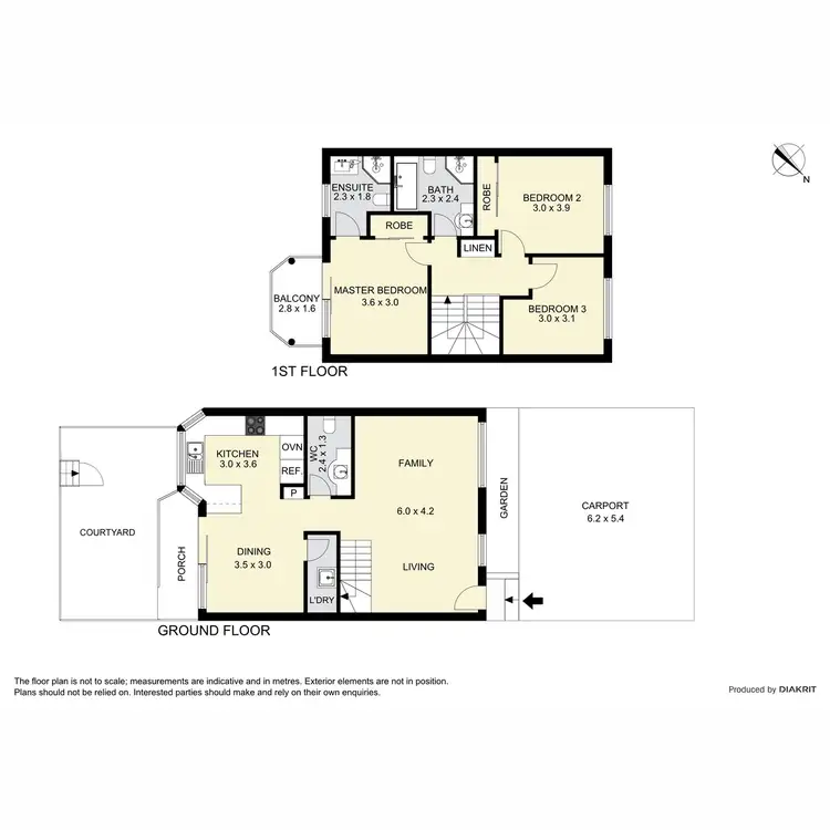 Floorplan of Homely townhouse listing, 22/94-116 Culloden Road, Marsfield NSW 2122
