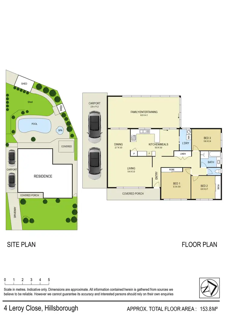 Floorplan of Homely house listing, 4 Leroy Close, Hillsborough NSW 2290