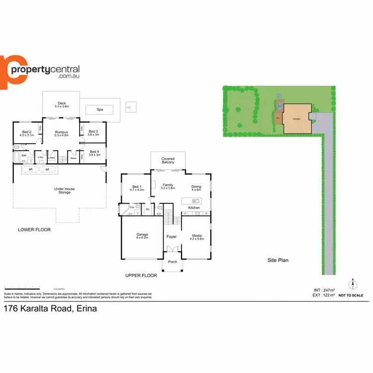 Floorplan of Homely house listing, 176 Karalta Road, Erina NSW 2250