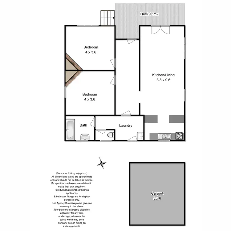 Floorplan of Homely house listing, 188 Wilson Street, South Burnie TAS 7320