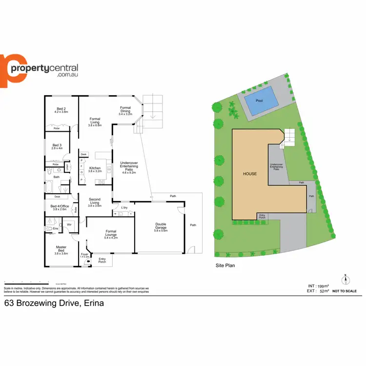 Floorplan of Homely house listing, 63 Bronzewing Drive, Erina NSW 2250