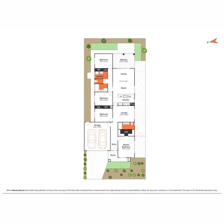 Floorplan of Homely house listing, 11 Rottness Drive, Armstrong Creek VIC 3217