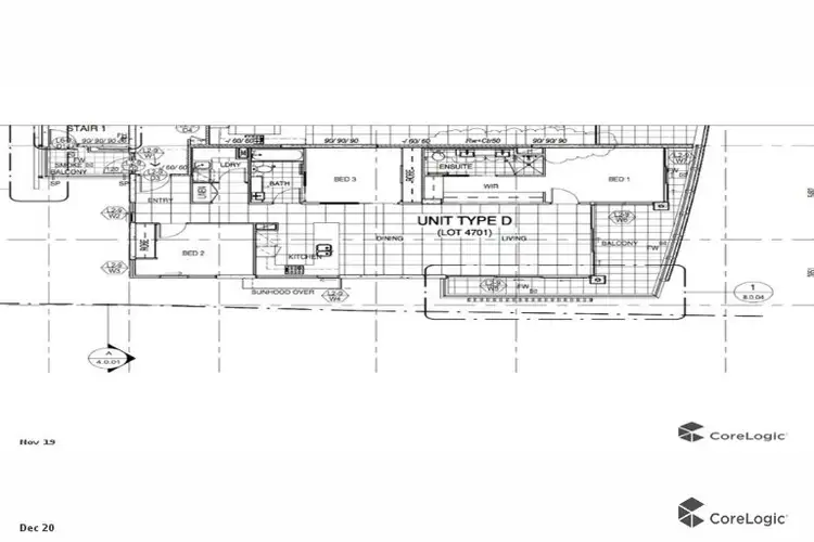 Floorplan of Homely unit listing, 4701/25-31 East Quay Drive, Biggera Waters QLD 4216