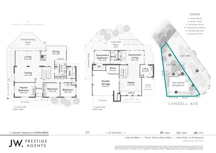 Floorplan of Homely house listing, 1 Lansell Avenue, Currumbin QLD 4223