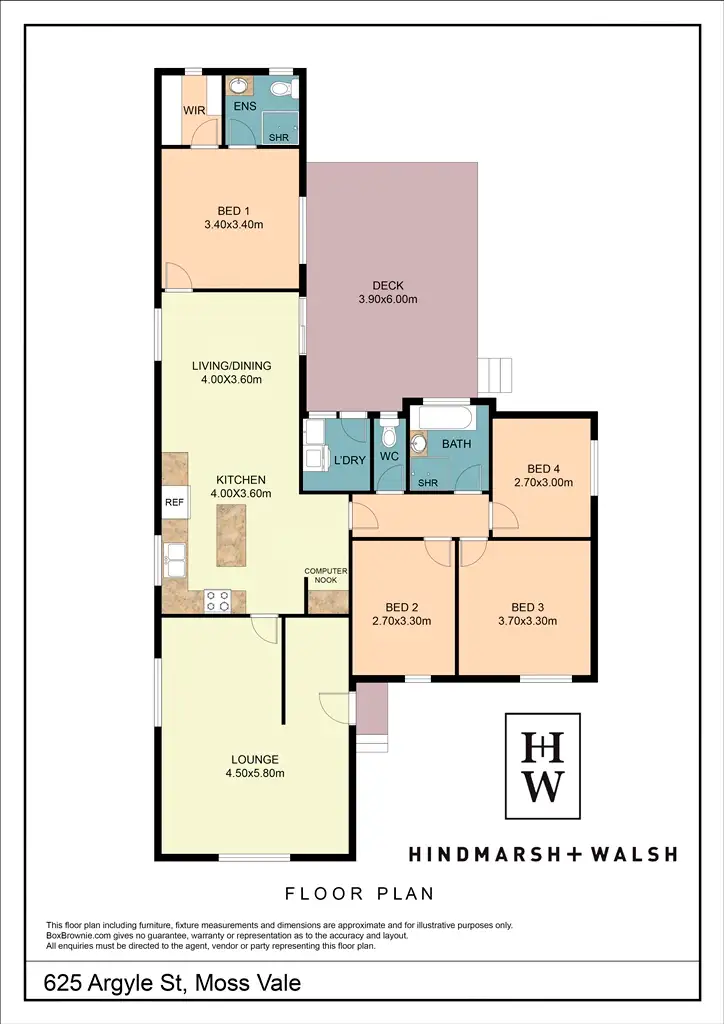 Floorplan of Homely house listing, 625 Argyle Street, Moss Vale NSW 2577