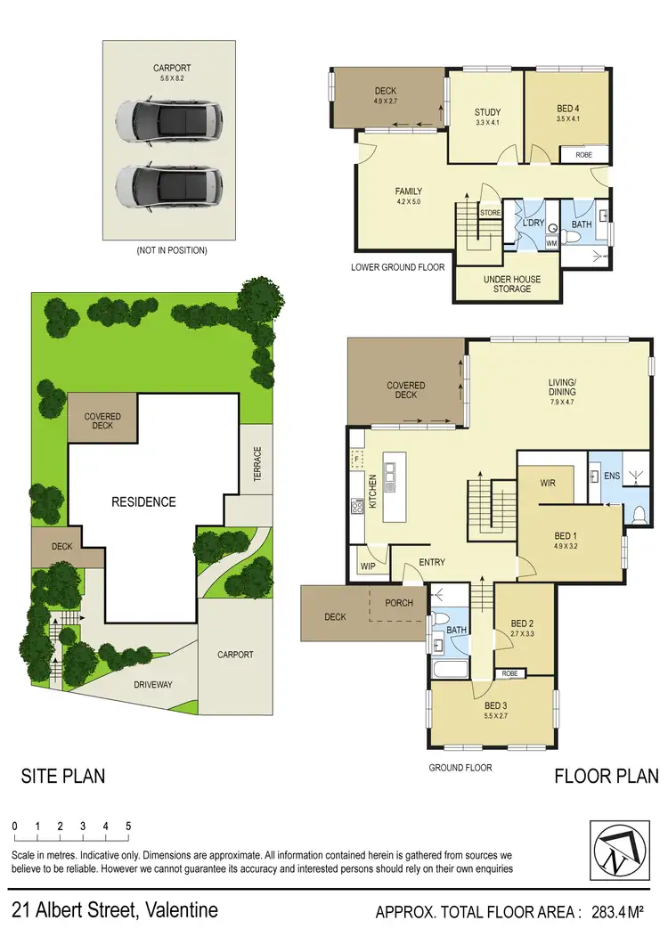 Floorplan of Homely house listing, 21 Albert Street, Valentine NSW 2280