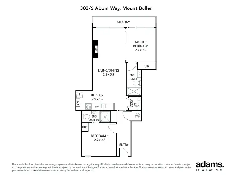 Floorplan of Homely apartment listing, 303/6 Abom Way, Mount Buller VIC 3723