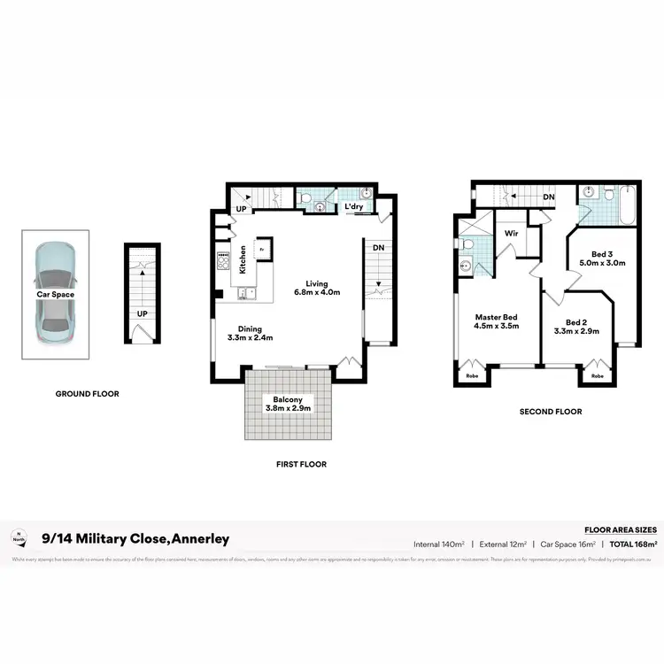 Floorplan of Homely townhouse listing, 9/14 Military Close, Annerley QLD 4103