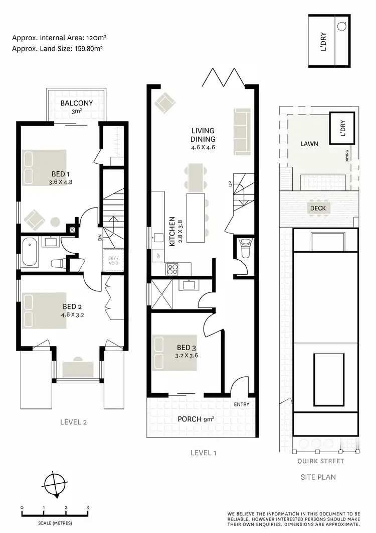 Floorplan of Homely house listing, 32a Quirk Street, Rozelle NSW 2039
