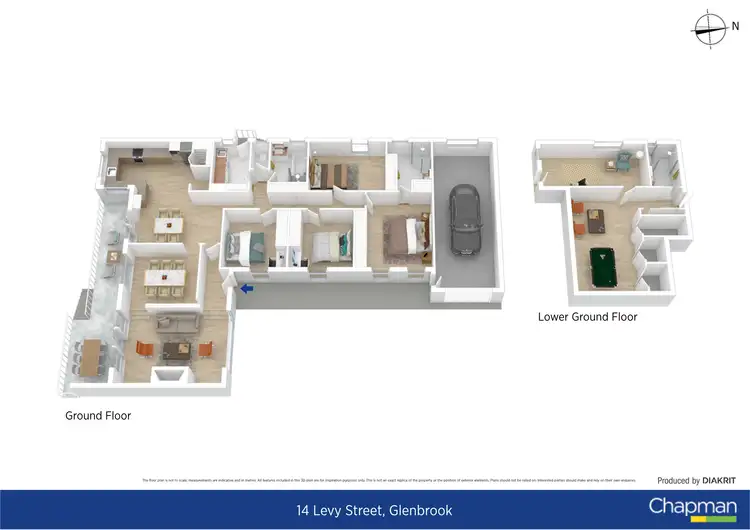 Floorplan of Homely house listing, 14 Levy Street, Glenbrook NSW 2773