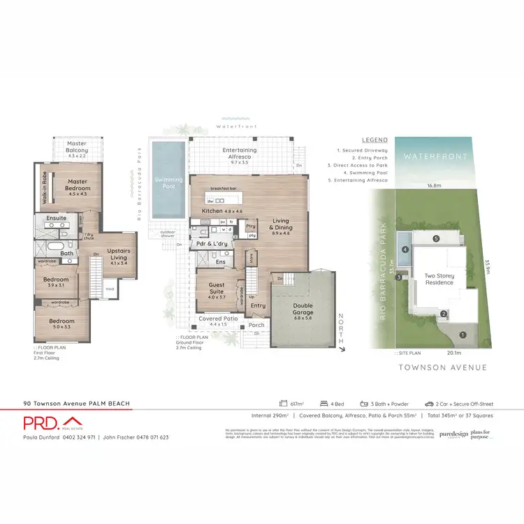 Floorplan of Homely house listing, 90 Townson Avenue, Palm Beach QLD 4221