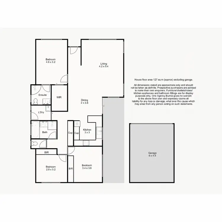 Floorplan of Homely house listing, 23 South Road, Penguin TAS 7316