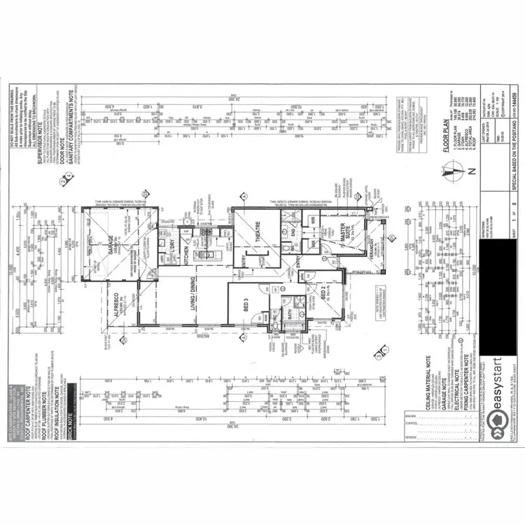 Floorplan of Homely house listing, 332 Banrock Drive, Ellenbrook WA 6069