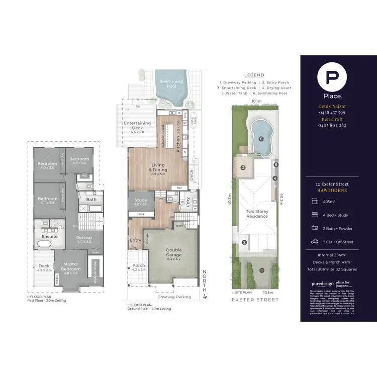 Floorplan of Homely house listing, 22 Exeter Street, Hawthorne QLD 4171