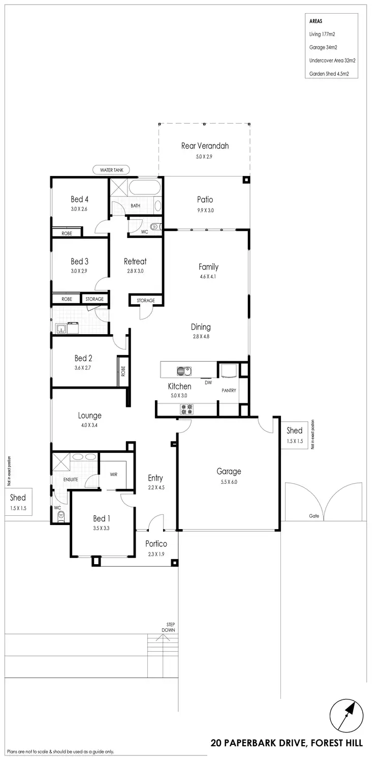 Floorplan of Homely house listing, 20 Paperbark Drive, Forest Hill NSW 2651