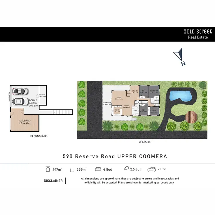 Floorplan of Homely house listing, 590 Reserve Road, Upper Coomera QLD 4209