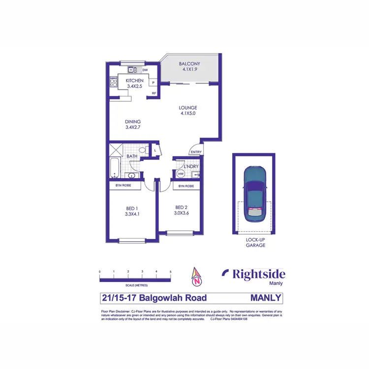 Floorplan of Homely unit listing, 21/17 Balgowlah Road, Manly NSW 2095