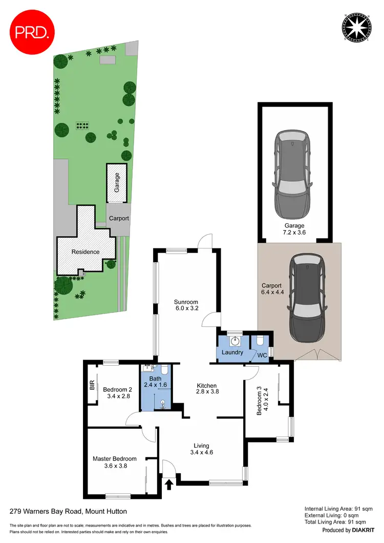 Floorplan of Homely house listing, 279 Warners Bay Road, Mount Hutton NSW 2290