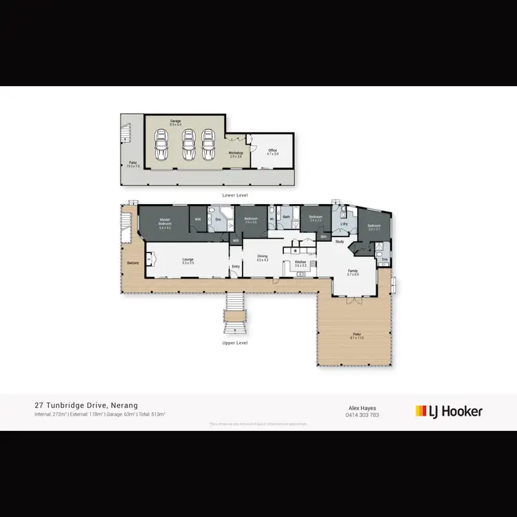 Floorplan of Homely house listing, 27 Tunbridge Drive, Nerang QLD 4211